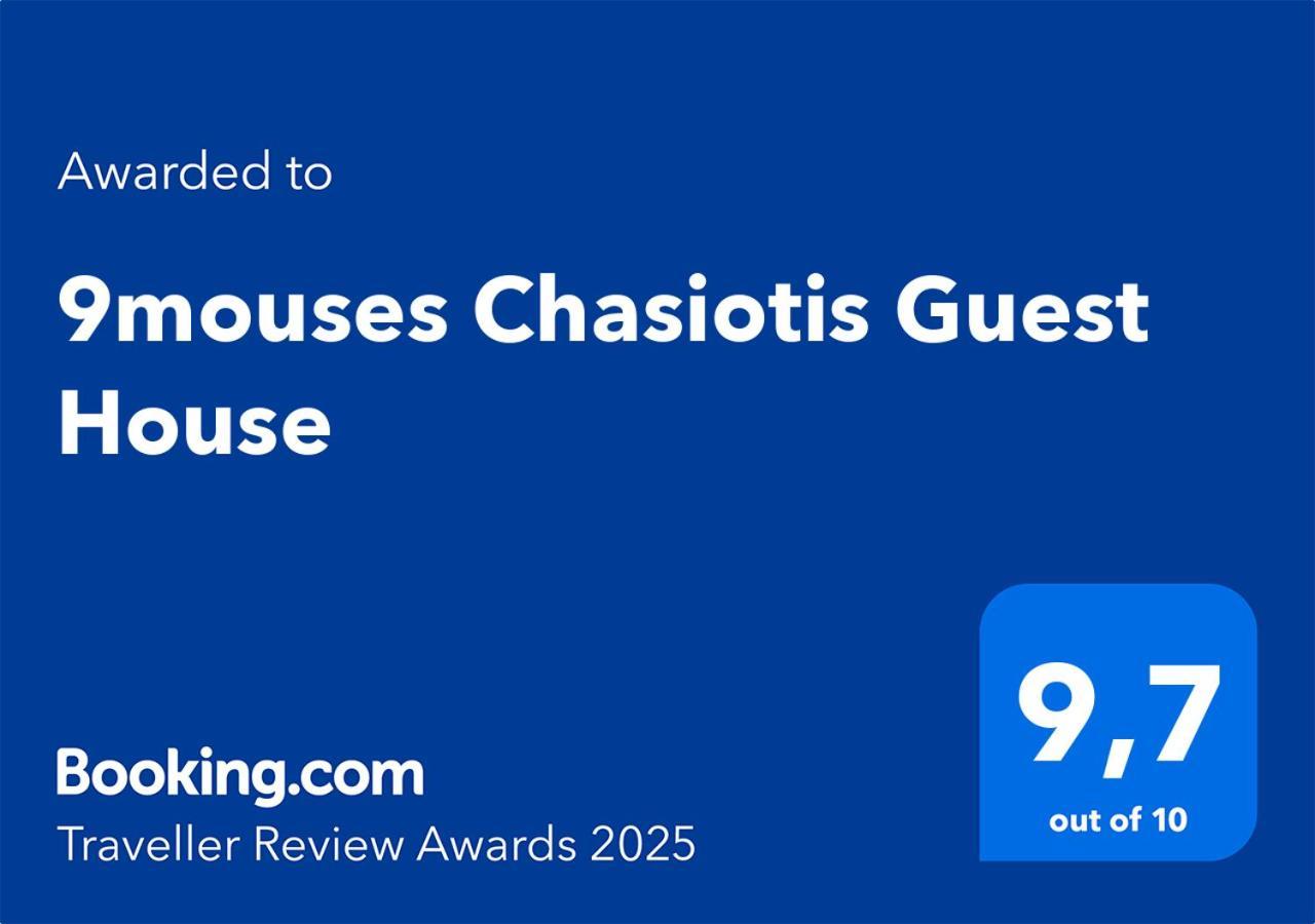 9Mouses Chasiotis Guest House Ampelakia 外观 照片